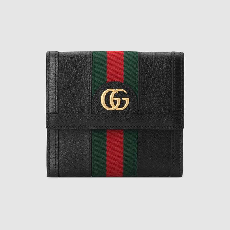ophidia gg french flap wallet