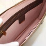 Gucci GG Unisex Ophidia GG Portfolio in Beige/Ebony GG Supreme Canvas - immagine 10