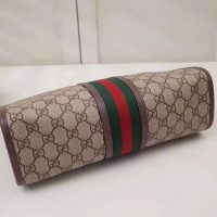 Gucci GG Unisex Ophidia GG Toiletry Case in BeigeEbony GG Supreme Canvas (1)