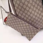 Gucci GG Unisex Ophidia GG Tote in Beige/Ebony GG Supreme Canvas - Image 11