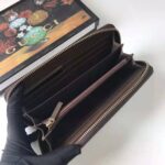 Gucci GG Unisex Ophidia GG Zip Around Wallet in Beige/Ebony GG Supreme Canvas - immagine 7