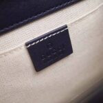 Gucci GG Women Dionysus Medium Top Handle Bag in Blue Gucci Green and Hibiscus Red Leather – Bild 8