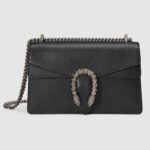 Gucci GG Women Dionysus Small Shoulder Bag in Tiger Head with Crystals-Black