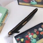 Gucci GG Women GG Marmont Leather Pouch in Black Matelassé Chevron Leather with Heart – Image 8