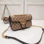 Gucci GG Women GG Marmont Mini Bag in Beige/Ebony Original GG Canvas – Image 4