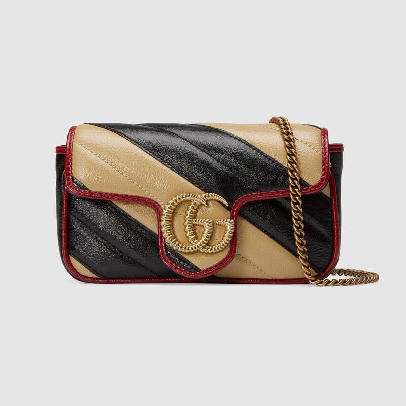 gucci mini marmont beige