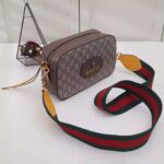 Gucci GG Women GG Supreme Messenger Bag in Beige/Ebony GG Supreme Canvas - Image 4