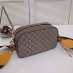 Gucci GG Women GG Supreme Messenger Bag in Beige/Ebony GG Supreme Canvas - Image 7