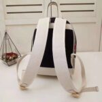 Gucci GG Women Ophidia GG Flora Small Backpack in Beige/Ebony GG Supreme Canvas - Imagen 5