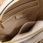 Gucci GG Women Ophidia GG Flora Small Backpack in Beige/Ebony GG Supreme Canvas - Imagen 9