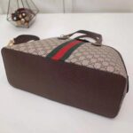Gucci GG Women Ophidia GG Medium Top Handle in Beige/Ebony GG Supreme Canvas - Image 6