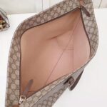 Gucci GG Women Ophidia GG Medium Tote in Beige/Ebony Soft GG Supreme - immagine 8