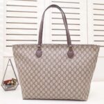 Gucci GG Women Ophidia GG Medium Tote in Beige/Ebony Soft GG Supreme - immagine 2