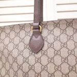 Gucci GG Women Ophidia GG Medium Tote in Beige/Ebony Soft GG Supreme - immagine 10