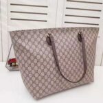 Gucci GG Women Ophidia GG Medium Tote in Beige/Ebony Soft GG Supreme - immagine 6