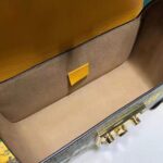 Gucci GG Women Padlock GG Flora Small Bamboo Shoulder Bag - Image 8