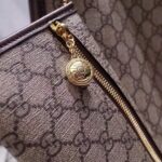 Gucci Women Exclusive Rajah GG Tote in Beige/Ebony GG Supreme Canvas - Image 7