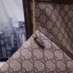 Gucci Women Exclusive Rajah GG Tote in Beige/Ebony GG Supreme Canvas - Image 8