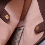 Gucci Women Exclusive Rajah GG Tote in Beige/Ebony GG Supreme Canvas - Image 9