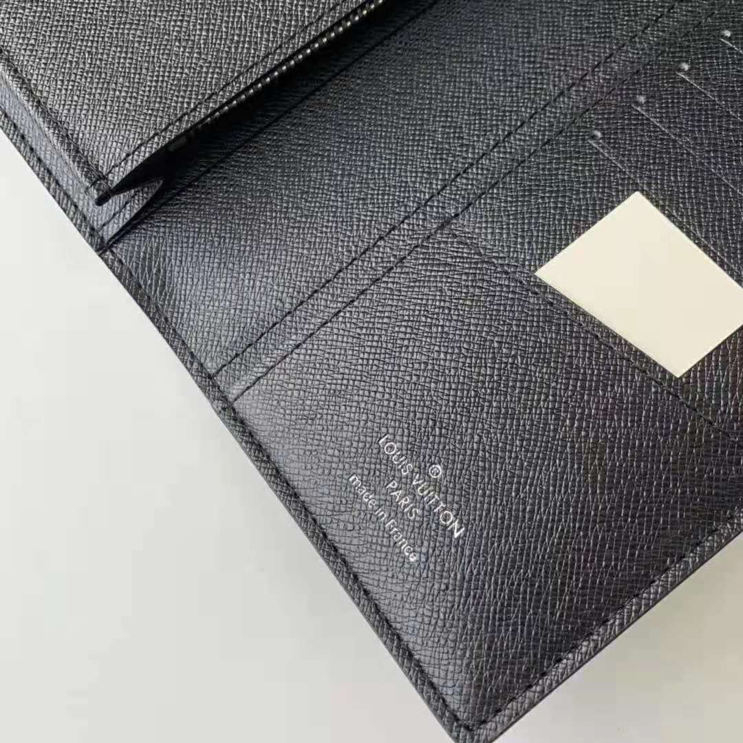  Louis Vuitton Brazza Wallet N 62665, Damier Graphite,  Portfolio [並行輸入品] : Clothing, Shoes & Jewelry