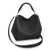 Louis Vuitton LV Women Babylone PM Bag in Mahina Perforated Calf Leather-Black