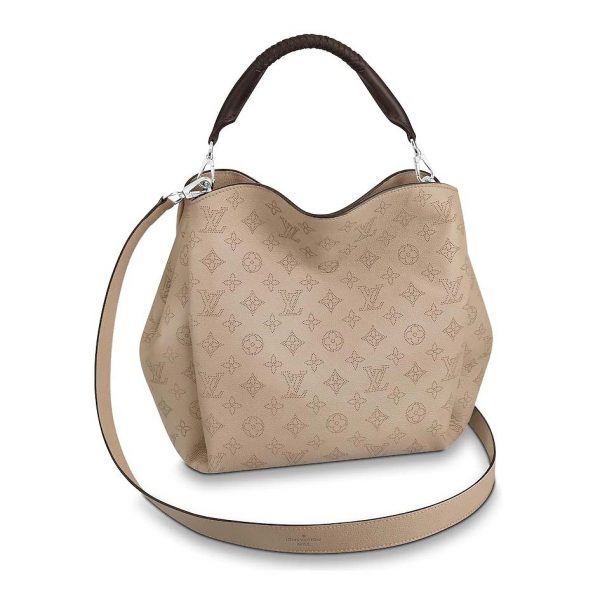 Vuitton Women Babylone PM Bag in Mahina Perforated Calf - LULUX