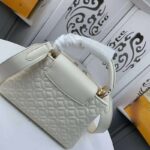 Louis Vuitton LV Women Capucines BB Handbag in Lambskin with Monogram Flowers-Beige – Image 4