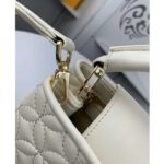 Louis Vuitton LV Women Capucines BB Handbag in Lambskin with Monogram Flowers-Beige – Image 8