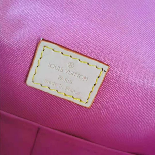 Louis Vuitton LV Women Cluny BB Handbag in Monogram Canvas-Rose (6)