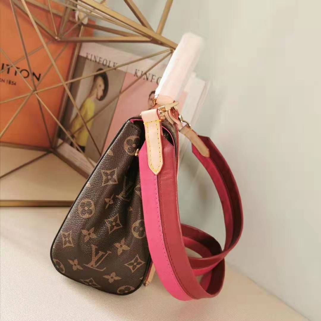 Louis Vuitton LV Women Cluny BB Handbag in Monogram Canvas-Rose - LULUX