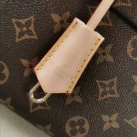Louis Vuitton LV Women Cluny MM Handbag in Monogram Canvas-Blue (6)