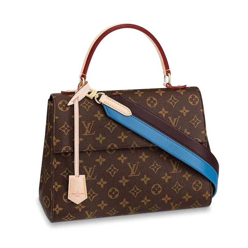 LOUIS VUITTON Monogram Canvas Cluny MM Shoulder Bag