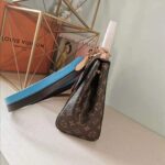 Louis Vuitton LV Women Cluny MM Handbag in Monogram Canvas-Blue - Image 5