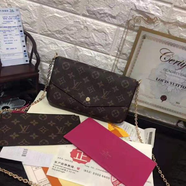 lv felicie pochette monogram