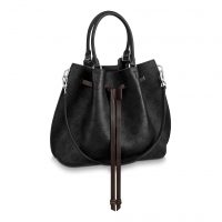 Louis Vuitton LV Women Girolata Bag in Mahina Calfskin Leather-Pink (1)
