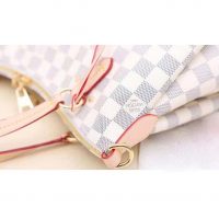 Louis Vuitton LV Women Lymington Zipped Tote in Damier Azur Coated Canvas (1)