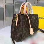 Louis Vuitton LV Women Montaigne MM in Iconic Monogram Canvas-Brown – Image 3