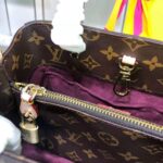 Louis Vuitton LV Women Montaigne MM in Iconic Monogram Canvas-Brown – Image 10