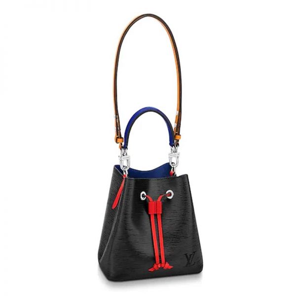 Louis Vuitton LV Women NéoNoé Bucket Bag in Epi Grained Cowhide Leather-Black (1)