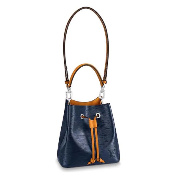Louis Vuitton LV Women NéoNoé Bucket Bag in Epi Grained Cowhide Leather-Navy (1)