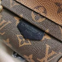 Louis Vuitton LV Women Palm Springs Mini in Monogram Reverse Coated Canvas-Brown (7)