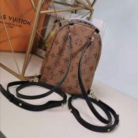 Louis Vuitton LV Women Palm Springs Mini in Monogram Reverse Coated Canvas-Brown (7)