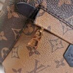 Louis Vuitton LV Women Palm Springs PM Backpack in Monogram Reverse Coated Canvas-Brown - immagine 5