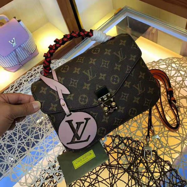 Louis Vuitton LV Women Pochette Métis Bag in Monogram Coated Canvas-Brown (5)