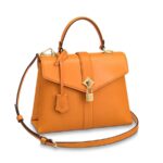 Louis Vuitton LV Women Rose Des Vents PM Handbag in Grained and Smooth Calf Leather-Orange