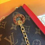 Louis Vuitton LV Women Surene BB Handbag in Monogram Canvas and Grained Calf Leather-Red - immagine 9