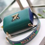 Louis Vuitton LV Women Twist MM in Epi Grained Cowhide Leather-Green - Image 4