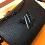 Louis Vuitton LV Women Twist PM Chain Bag in Grained Epi Leather-Black - Image 5