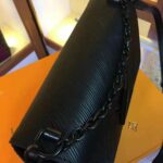 Louis Vuitton LV Women Twist PM Chain Bag in Grained Epi Leather-Black - Image 9