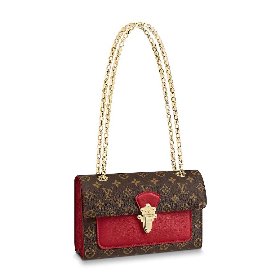 Louis Vuitton LV Women Victoire Chain Bag in Monogram Coated Canvas and ...